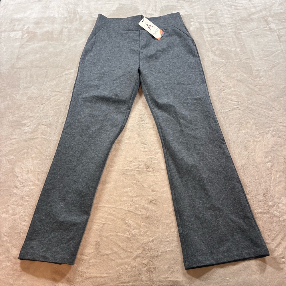 Tapata NWT Gray Bootcut Pants Women’s Large 12 Workwear Athleisure Stretch
